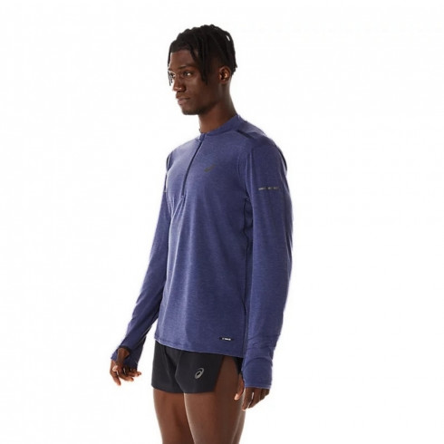 Фото Чоловічий лонгслів Asics METARUN 1/2 ZIP LS TOP 2011C747-409 - зображення 7