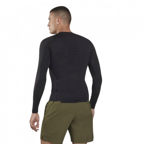 Фото Чоловічий лонгслів Reebok UNITED BY FITNESS COMPRESSION GT3225 - зображення 2