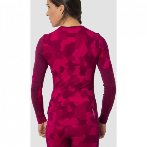 Фото Жіноча термофутболка Salewa CRISTALLO WARM AMR W L/S TEE 28206_1570 - зображення 6