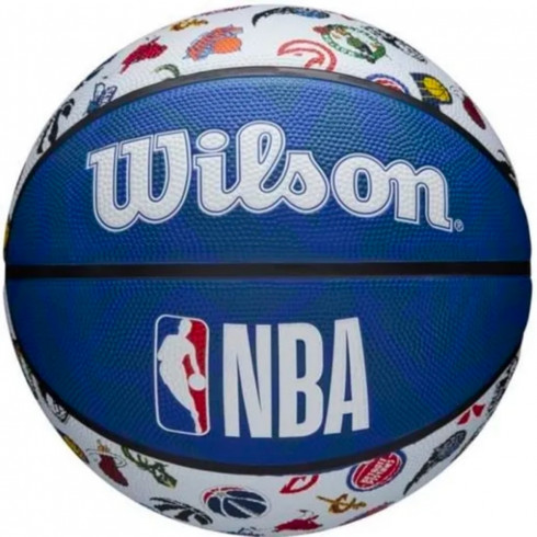 Фото М'яч баскетбольний Wilson NBA ALL TEAM BSKT RWB WTB1301XBNBA - зображення 1