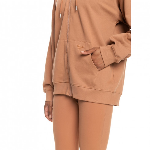 Фото Жіноче худі ROXY ESS NRJ ZIP HOO J OTLR ERJFT04690-CLR0 - зображення 3