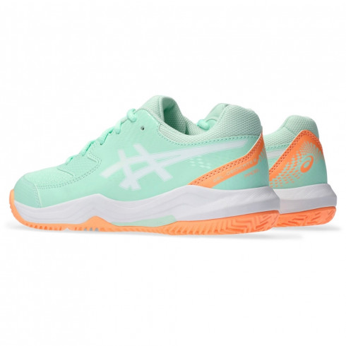 Фото Дитячі кросівки для тенісу Asics GEL-DEDICATE 8 PADEL GS 1044A064-MINT - зображення 4