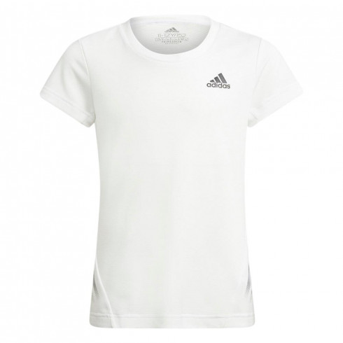 Фото Дитяча футболка для фітнесу Adidas AEROREADY 3-Stripes H16911 - зображення 1