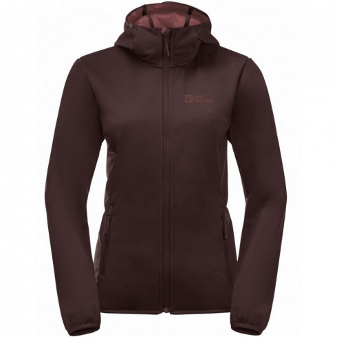 Фото Жіночий шел Jack Wolfskin WINDHAIN HOODY W 1307481_2866 - зображення 6