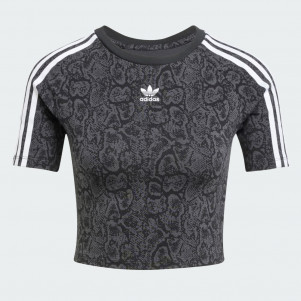 Жіноча футболка Adidas Snakeskin 3-Stripes Baby Originals JI8408