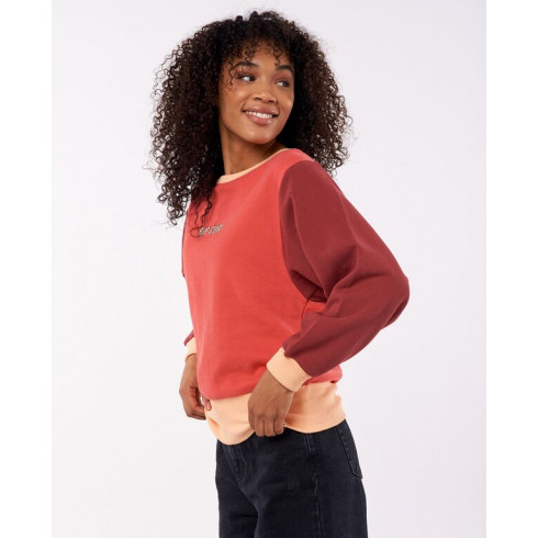 Фото Жіноча спортивна кофта Rip Curl CREW COLOR BLOCK FLEECE 00LWFL-763 - зображення 4