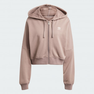 Жіноча толстовка Adidas Essentials Short Full-Zip French Terry Originals JN7846