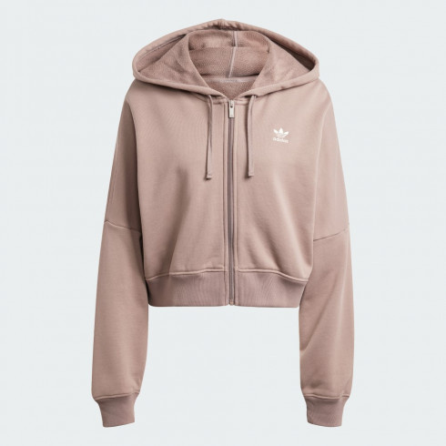 Фото Жіноча толстовка Adidas Essentials Short Full-Zip French Terry Originals JN7846 - зображення 1