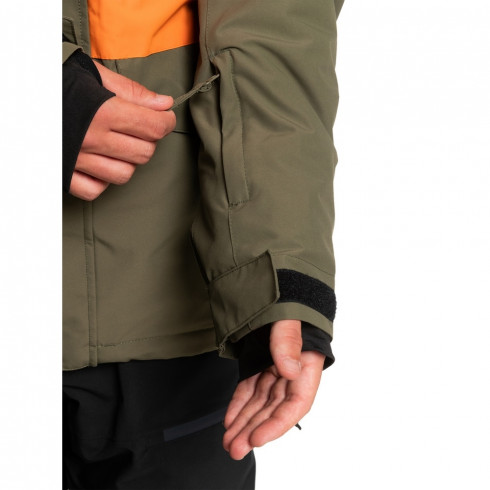 Фото Чоловіча зимова куртка Quiksilver MISSION BLOCK M SNJT EQYTJ03379-CRE0 - зображення 4