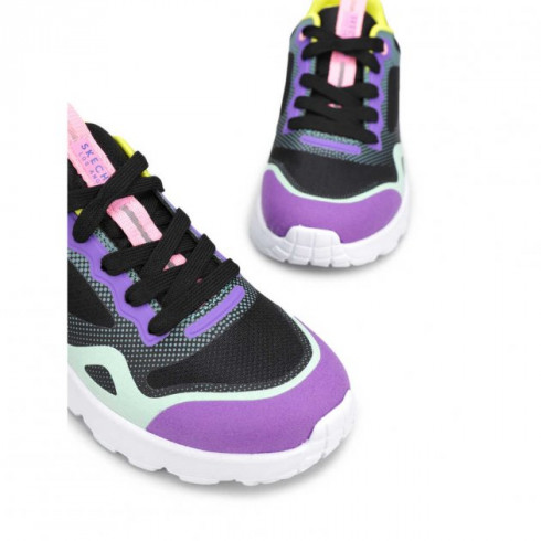 Фото Дитячі повсякденні кросівки  Skechers Uno Lite 310470L BKMT - зображення 5