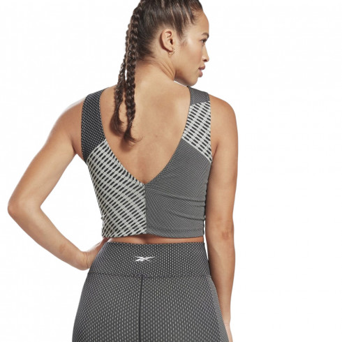 Фото Жіночий кроп-топ Reebok Seamless GI5003 - зображення 4