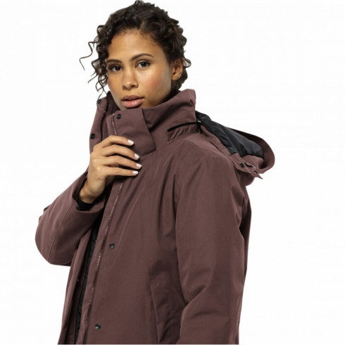 Фото Жіноче напівпальто Jack Wolfskin SALIER COAT 1116141_5165 - зображення 3