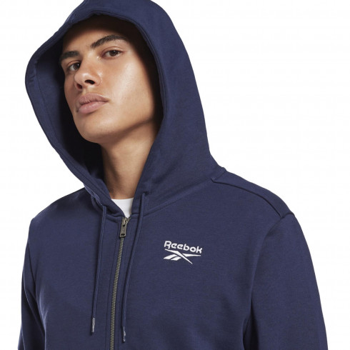 Чоловіче худі Reebok IDENTITY ZIP-UP GJ0644 - зображення 4 Фото Чоловіче худі Reebok IDENTITY ZIP-UP GJ0644 - зображення 4