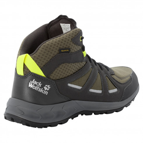 Фото Чоловічі черевики Jack Wolfskin WOODLAND 2 TEXAPORE MID M 4051261_4295 - зображення 4